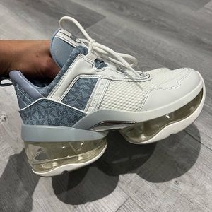 MICHAEL MICHAEL KORS Olympia Extreme Mesh and Logo Trainer